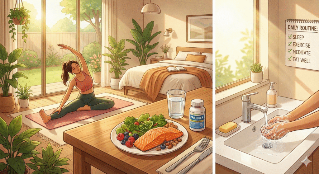 면역력을 높이는 생활습관